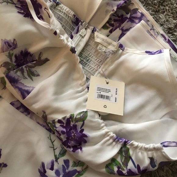 NWT Favorite Daughter The One That Got Away Dress - Purple Bouquet - Picture 6 of 6